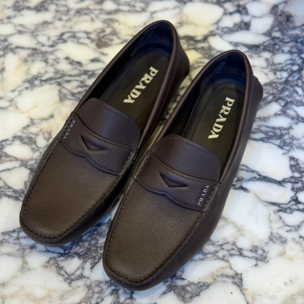 Prada Men’s Drivers (Loafers) Size M8.5 BRAND NEW